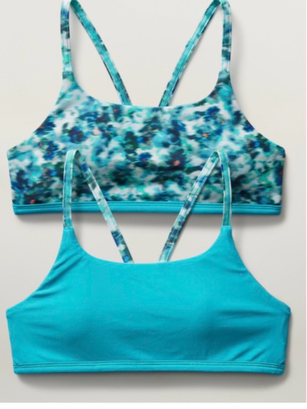 Athleta Girl Swim Bikini (Reversible Scoop Bikini Top & Mid-Rise Bottom)